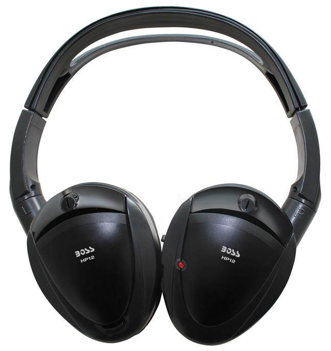 Boss Audio HP12 Two Channel Infrared Cordless Headphones