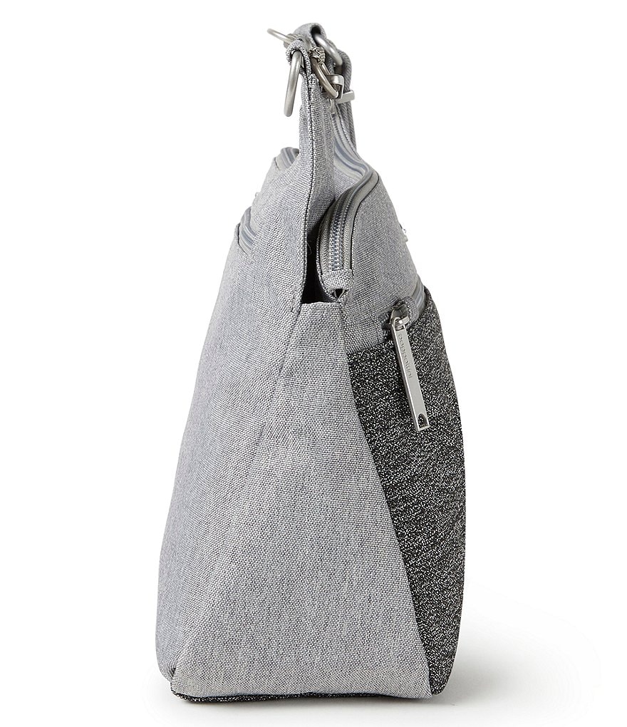 Baggallini Anti-Theft Cross Over Crossbody Bag With Removable Wristlet