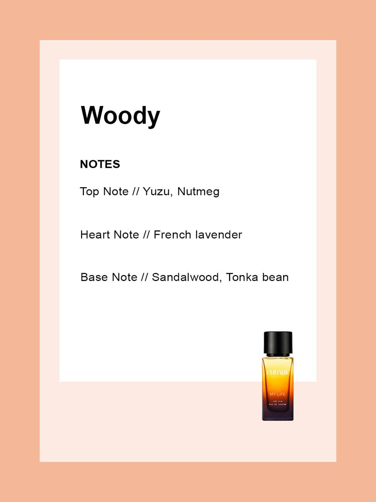 Embark My Life Eau de Parfum for Men - 30 ml