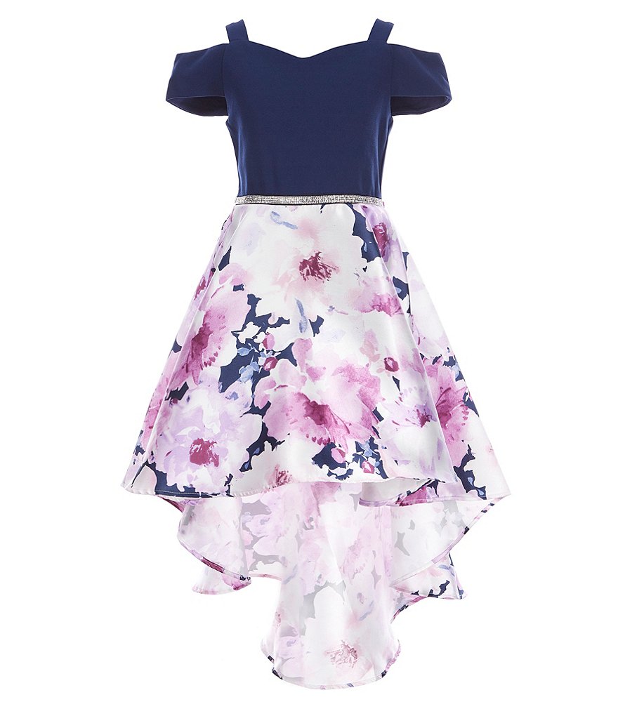 Us Angels Big Girls 6-14 Sleeveless Madison Embroidered Horsehair Communion Dress