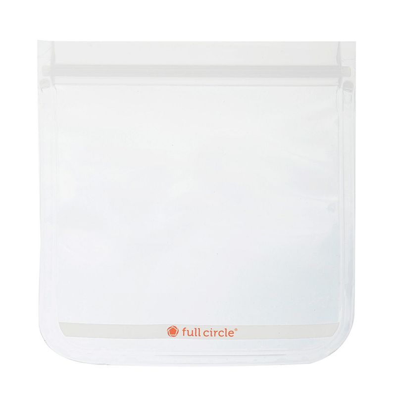 Full Circle 3.5cup 2pk Reusable Sandwich Bags