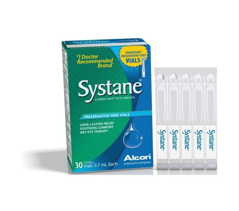Systane Lubricant Eye Drops Vials - 30ct