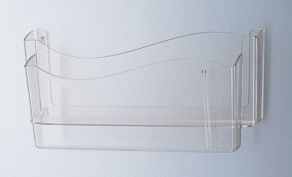 OFFICEMATE 21664 Unbreakable Wall Pocket,Legal/Ltr,Clear