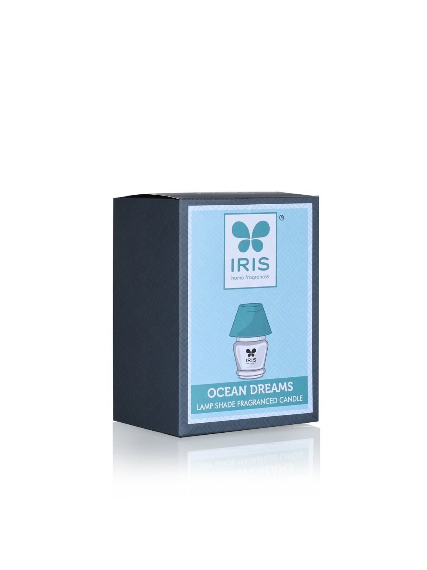 IRIS Blue Ocean Dream Lamp Shade Scented Candles