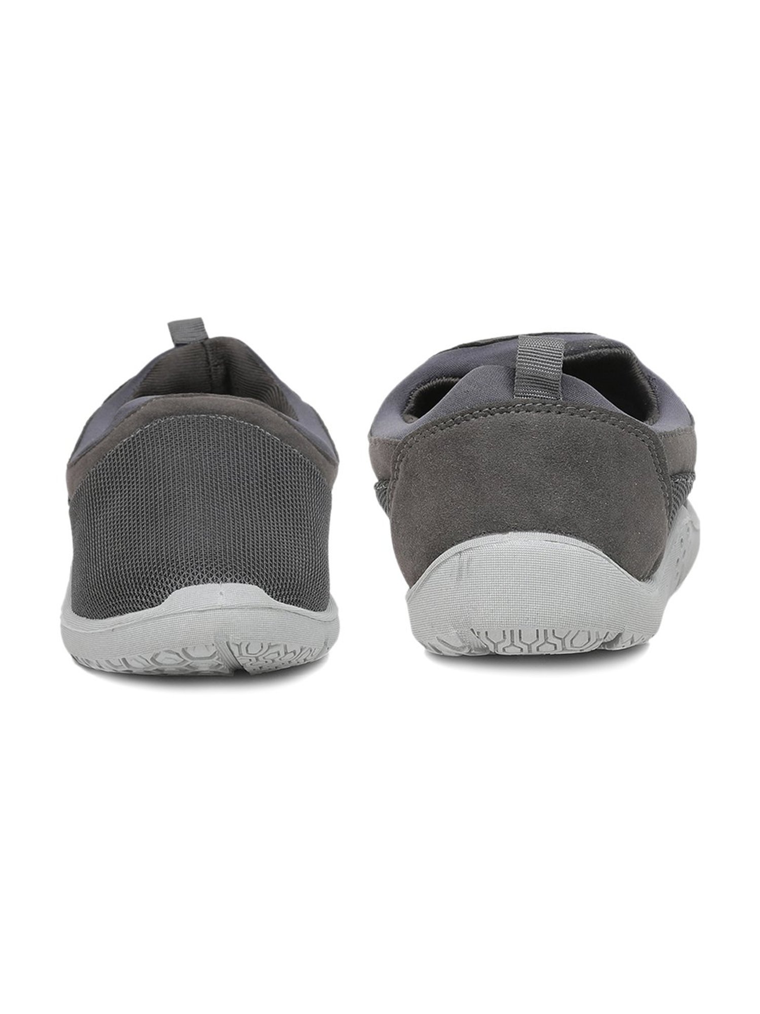Bata Men's Grey Casual Slip-Ons