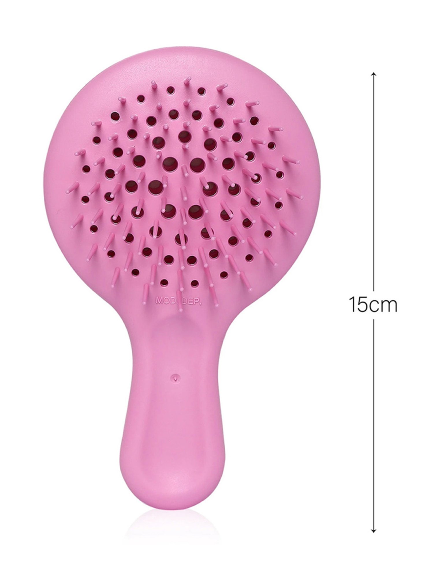 Janeke 1830 Professional Pink Silicone Bag Hairbrush