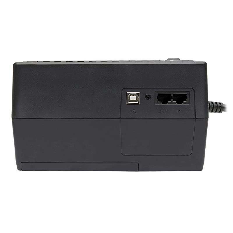 CP1000AVRLCD Intelligent LCD UPS System 1000VA600W 9 Outlets AVR MiniTower Black