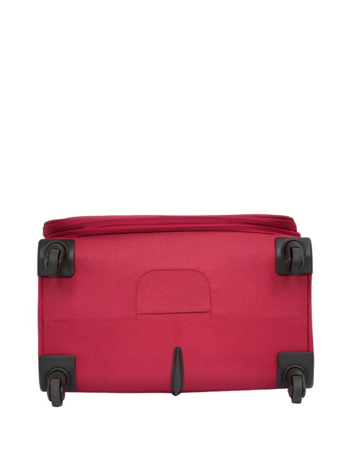 United Colors Of Benetton Macau Red Printed Soft Medium Trolley Bag - 68 Cms