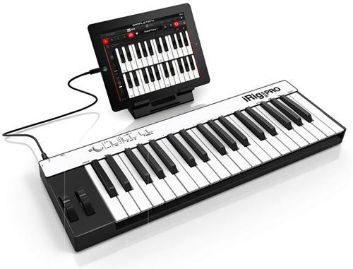 IK Multimedia iRig Keys Pro MIDI 37-key Keyboard Midi iOS Controller
