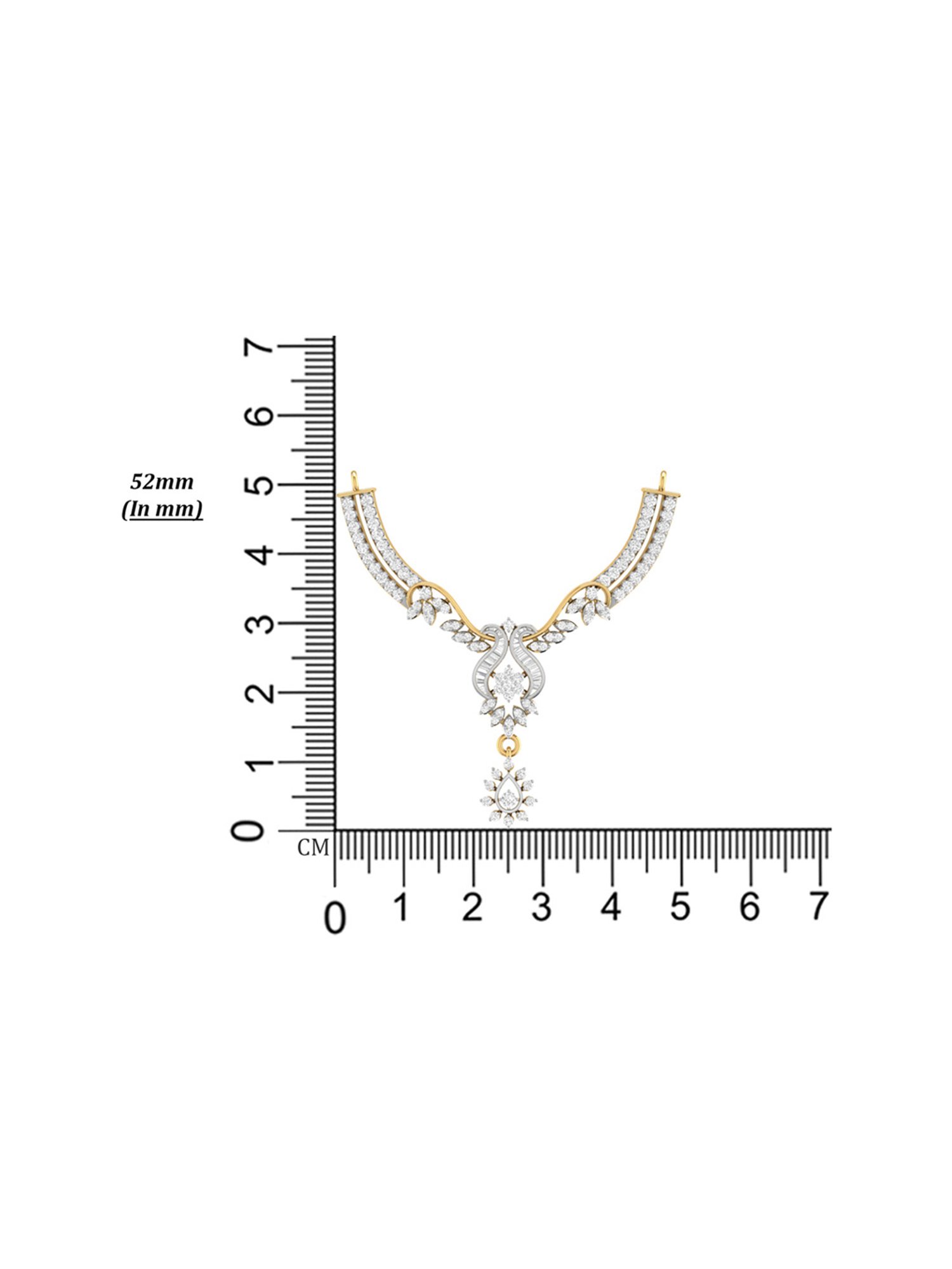 PC Jeweller Sandor 18k Gold Mangalsutra Pendant