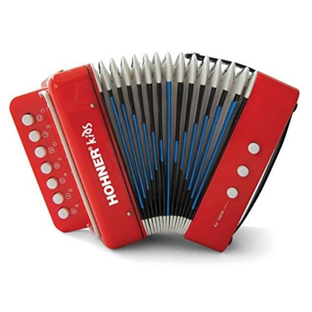 hohner kids uc102r musical toy accordion effect
