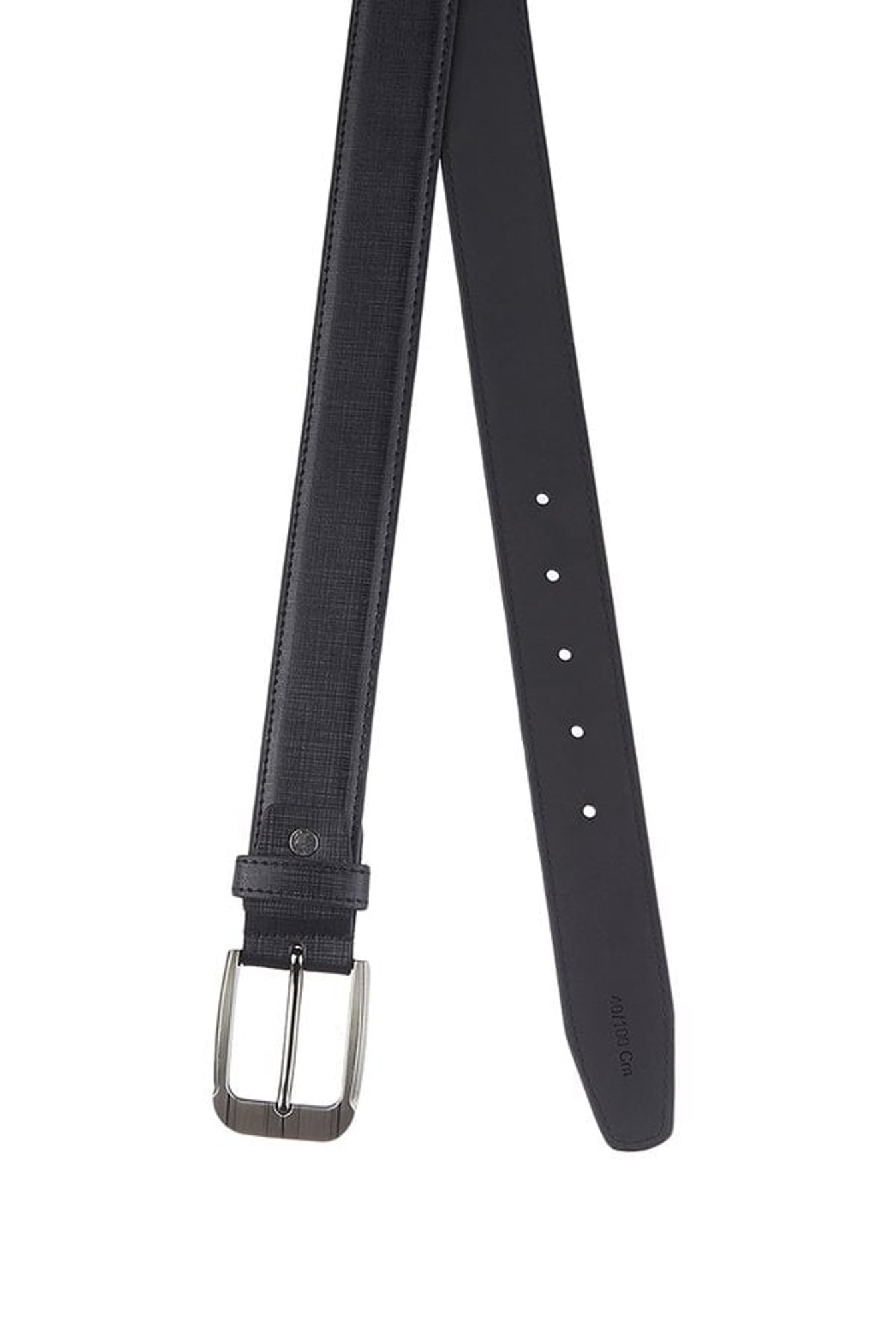 Kara Black Formal Belt for Men