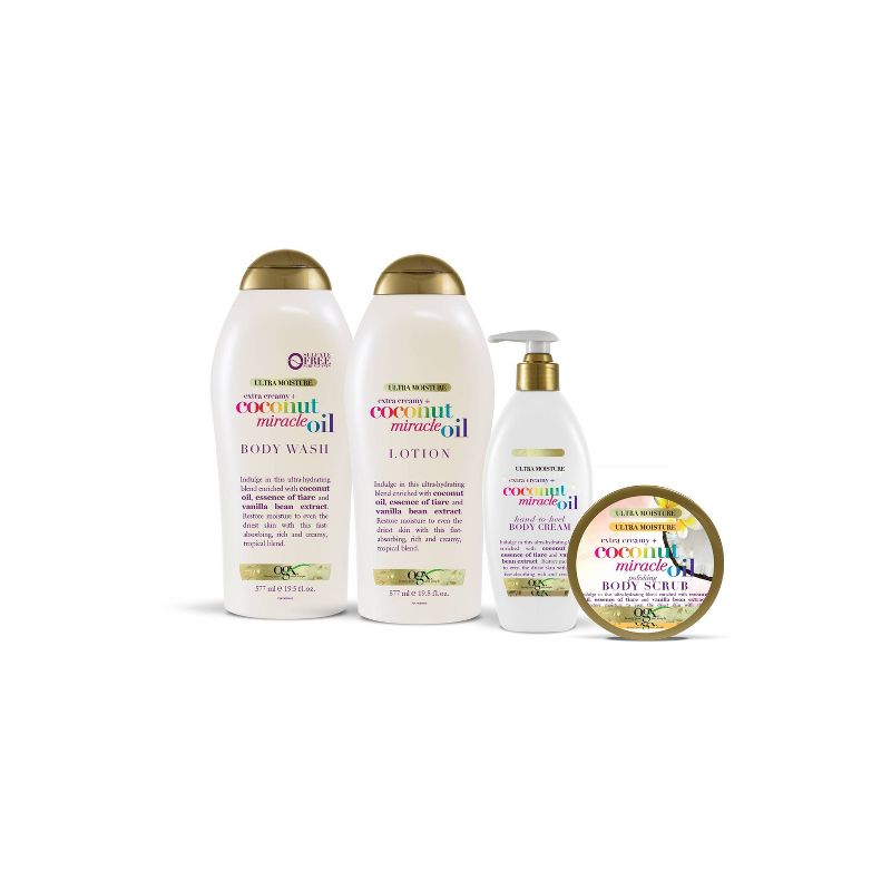 OGX Coconut Miracle Oil Body Wash - 19.5oz