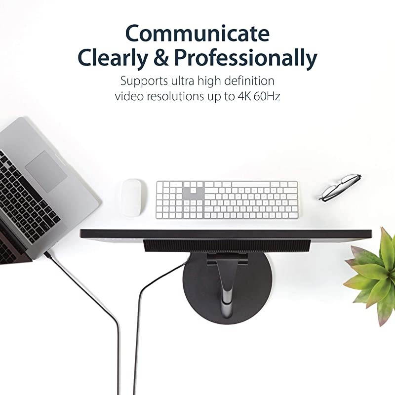 com 6ft Mini DisplayPort to DisplayPort Cable MM mDP to DP 12 Adapter Cable Thunderbolt to DP w HBR2 Support MDP2DPMM6