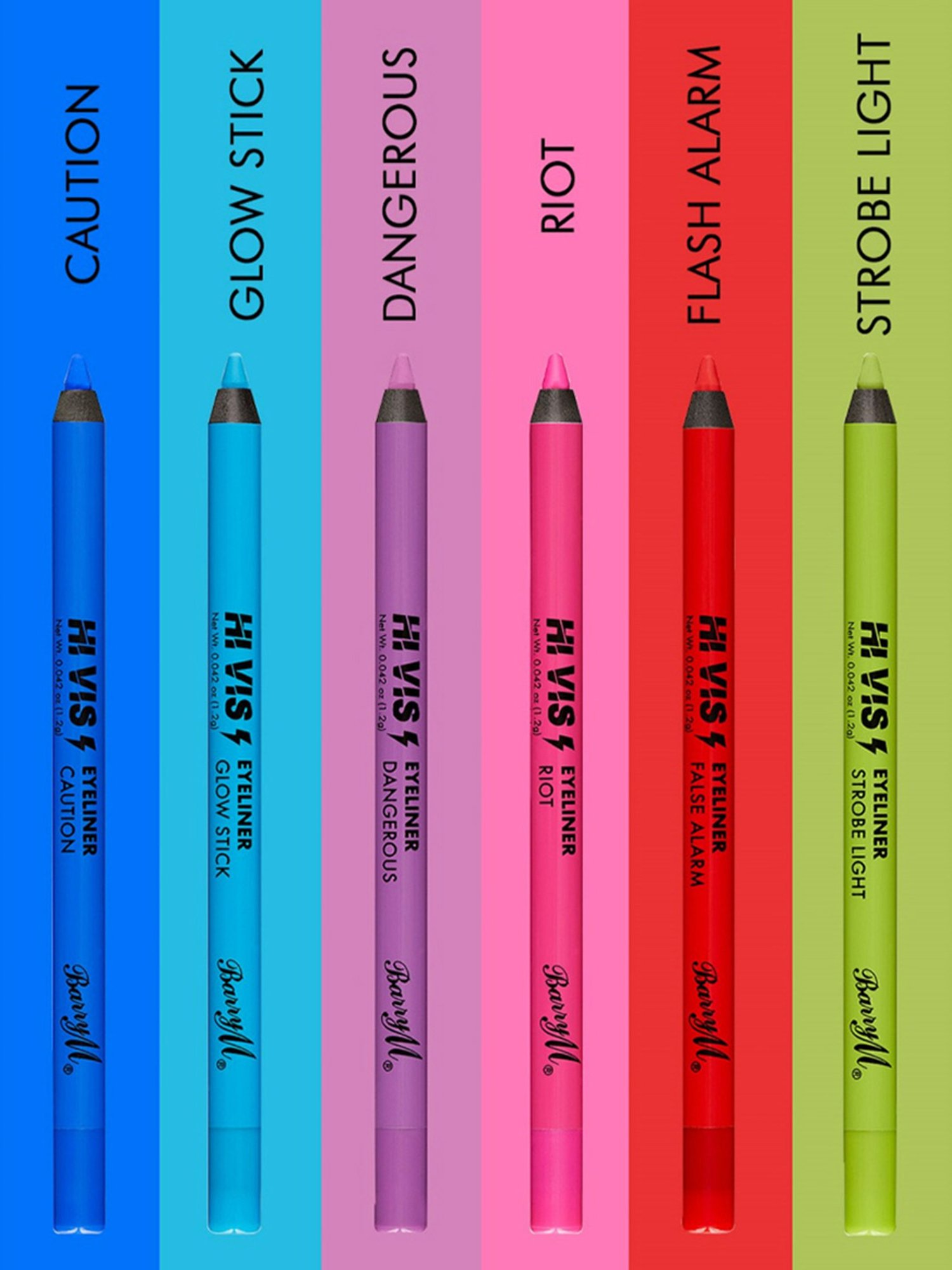 Barry M Hi Vis Waterproof Eyeliner Dangerous - 1.2 gm