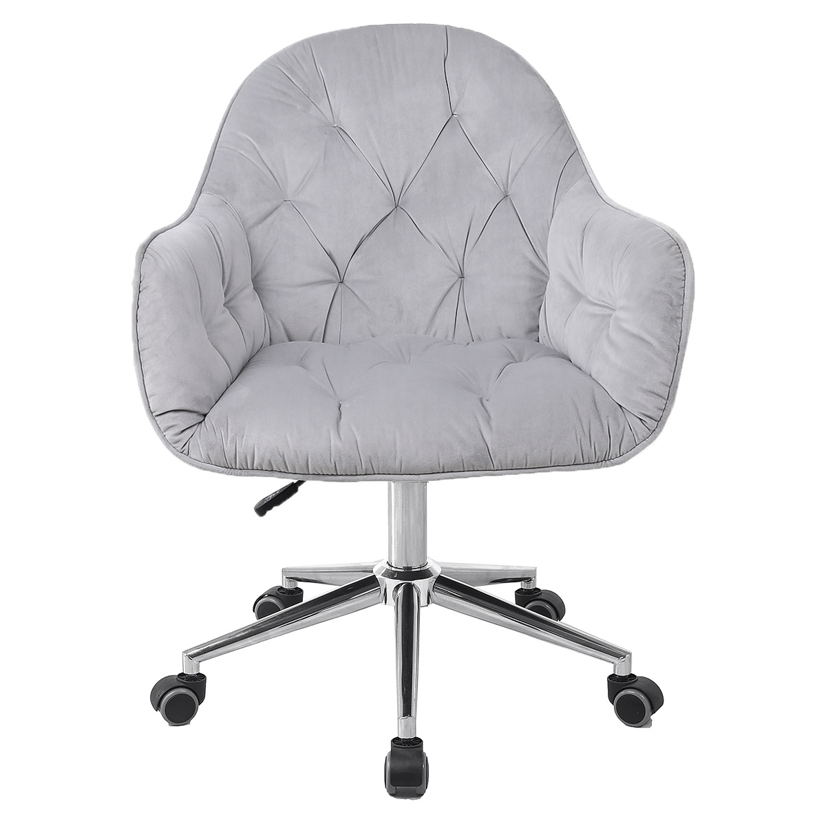 Swivel Home Office Sofa Chair Tufted Upholstered Computer Desk Chair Adjustable