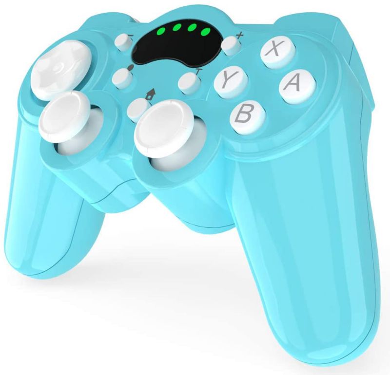 Switch Mini Controller for Nintendo Switch GCHT GAMING Switch Pro Controller for Kids (Blue)