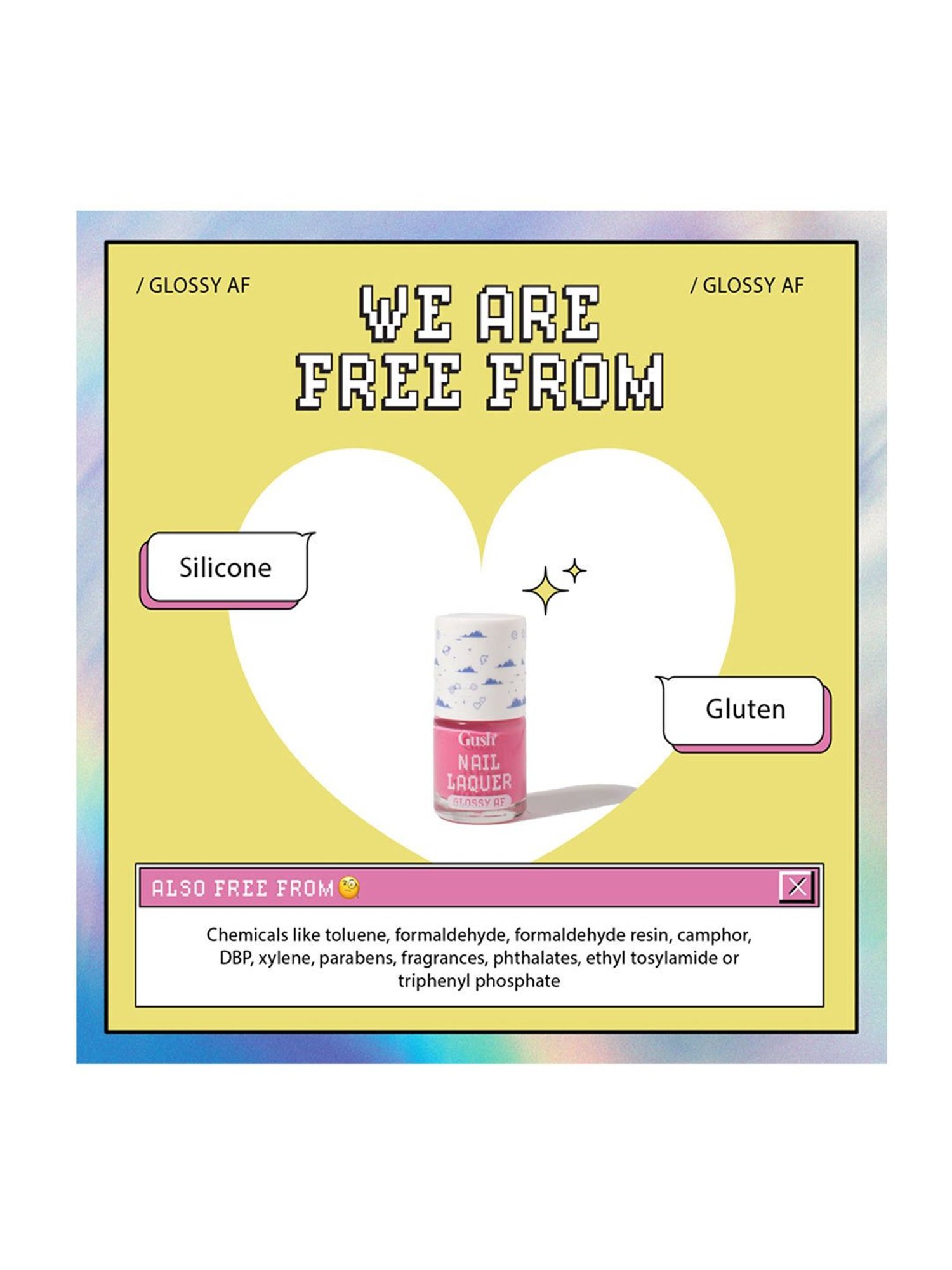 Gush Nail Lacquer Raspberry Slushy - 7 ml