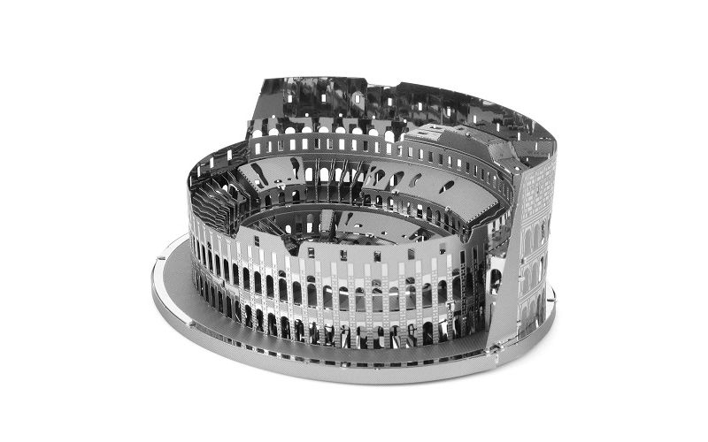 Fascinations ICONX Roma Colosseum Ruin 3D Metal Model Kit