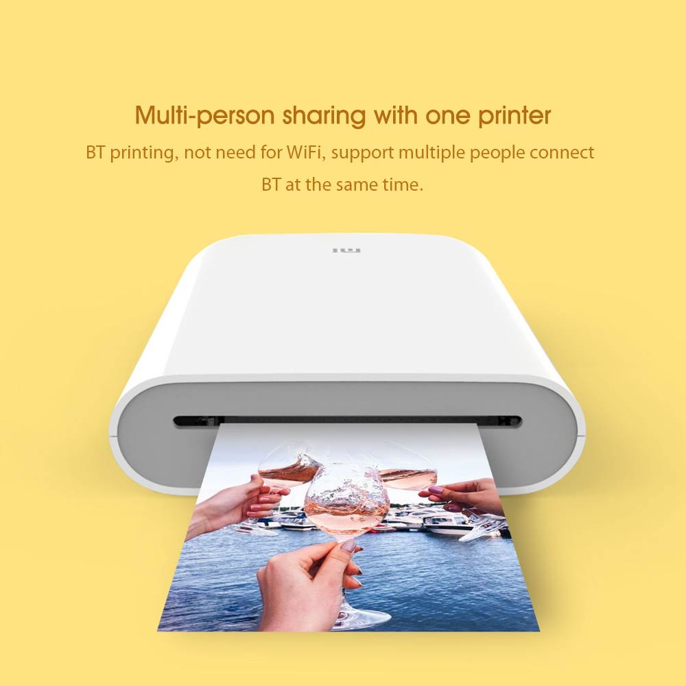 Xiaomi Zink Portable Photo Pocket Printer AR Printer 400dpi With DIY Share 500mAh Mini Picture Printer