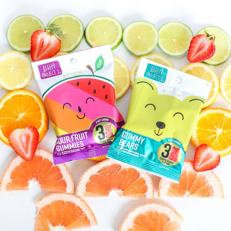 Project 7 Gummy Bears - 1.8oz/64ct