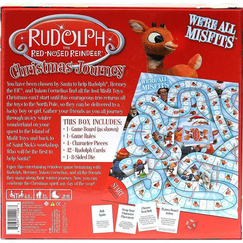 NMR Distribution Rudolph The Red-nosed Reindeer Family Board Game