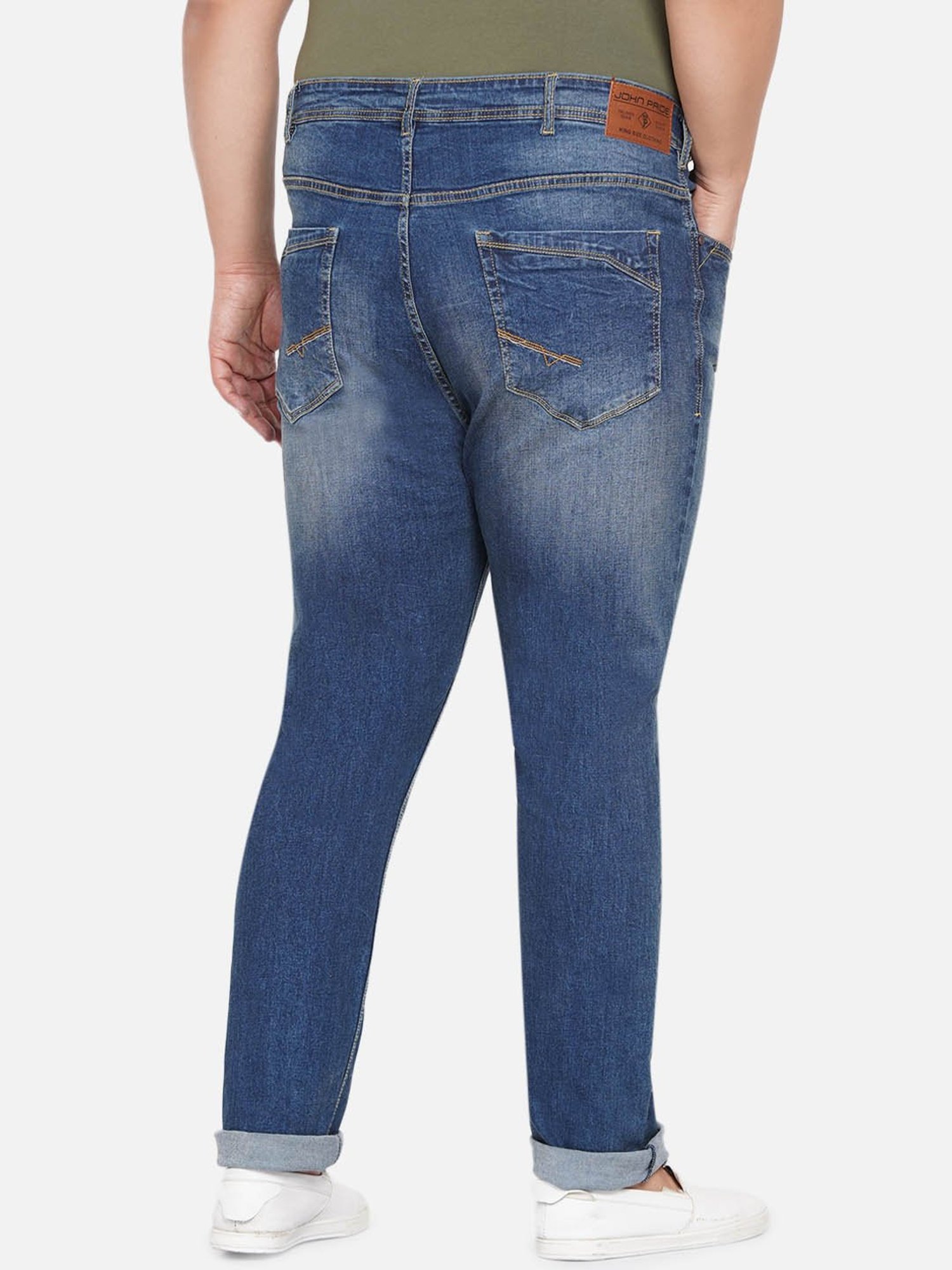 John Pride Blue Plus Size Jeans