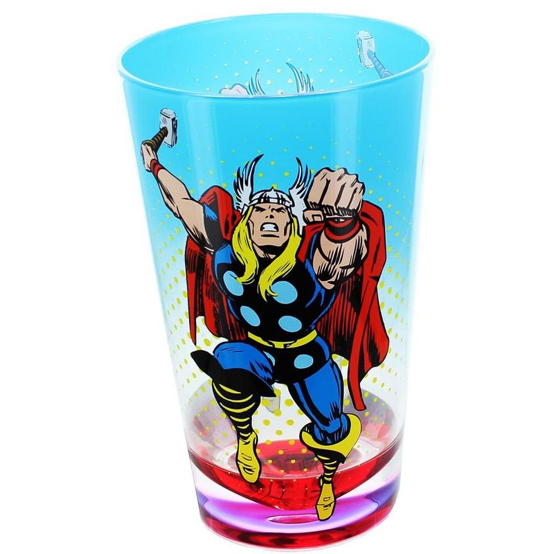 Just Funky Marvel Retro Thor 16oz Shatter-Proof Acrylic Cup