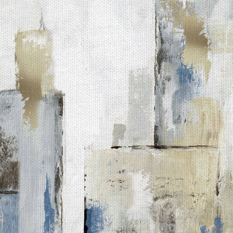 30" x 40" City Blues II by Nan Art on Canvas - Fine Art Canvas