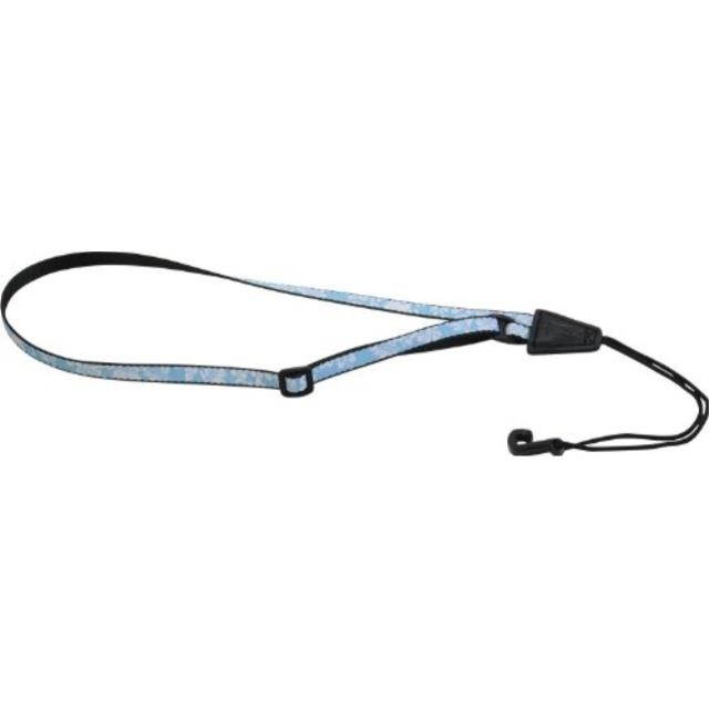 Levy's MP22-002 .5" Printed Polyester Hawaiian Design Ukulele Strap - Blue