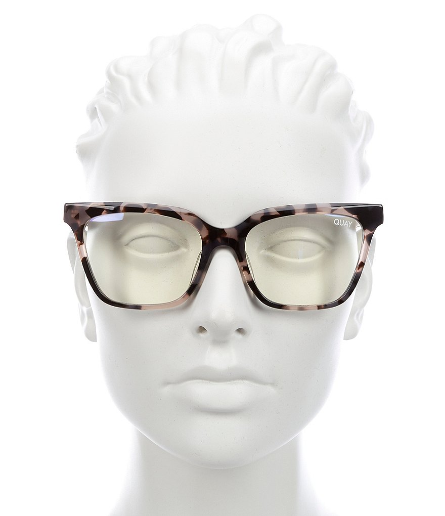 Quay Australia CEO Cat Eye 42mm Blue Light Glasses