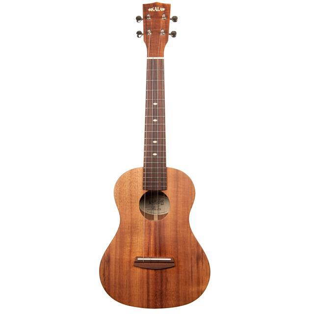 Kala Satin All Solid Hawaiian Koa Tenor Ukulele with Gig Bag & Humidifier Pro