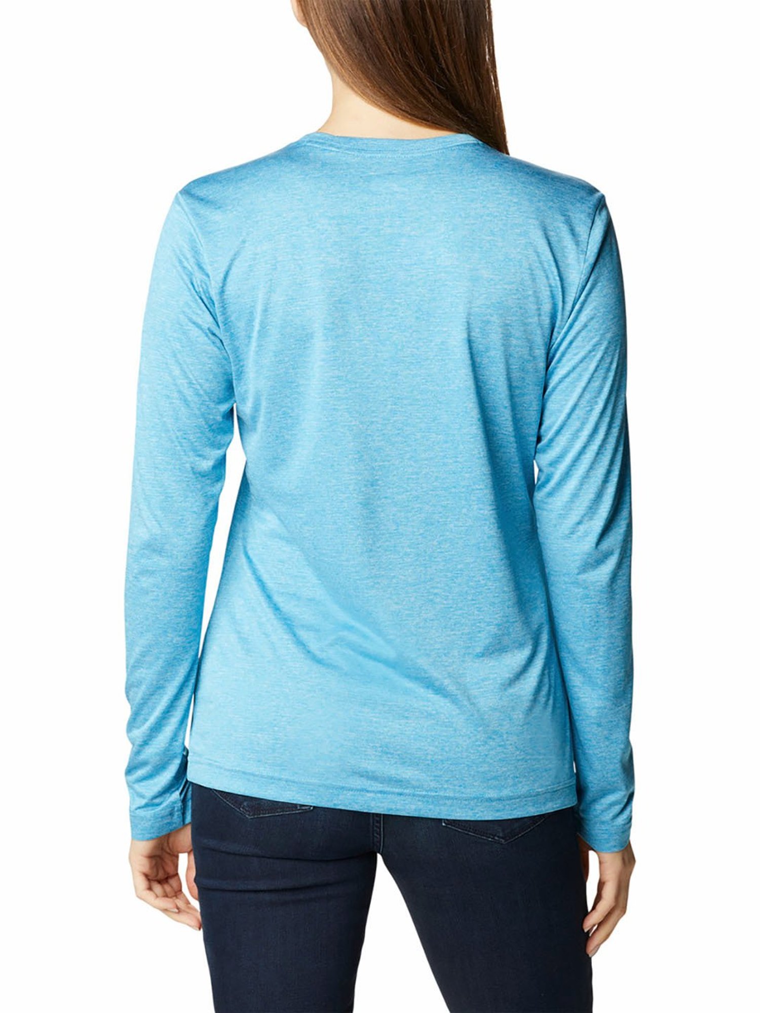 Columbia Blue Round Neck T-Shirt