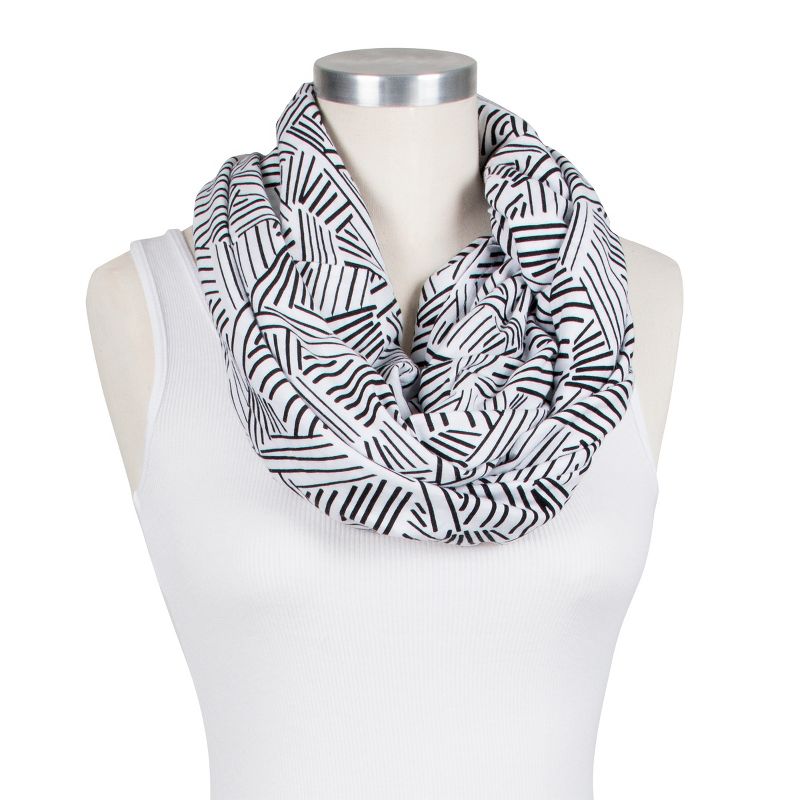 Bebe Au Lait Premium Cotton Jersey Knit Nursing Scarf - Montauk