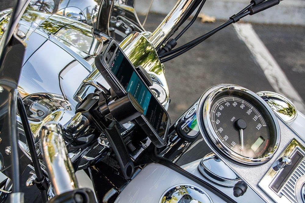 Arkon RoadVise Handlebar Phone Strap Mount for iPhone X 8 7 6S Plus iPhone 8 7 Galaxy S8 Note 8 Retail Black