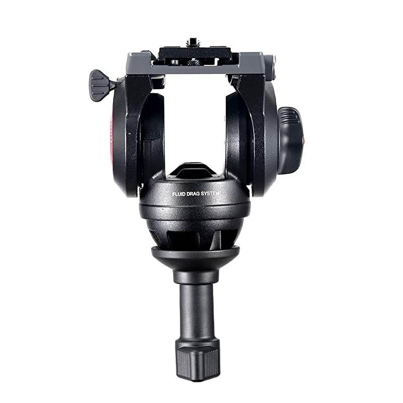 MVH500A 60mm Half Ball Lightweight Fluid Video Head for HDSLR Bodies and Interchangeable Lens Cameras Professional Videography