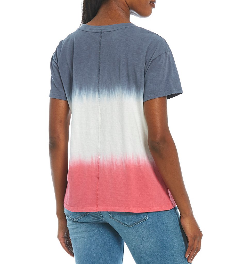 Westbound Ombre Tie Dye Short Sleeve Weekend Tee