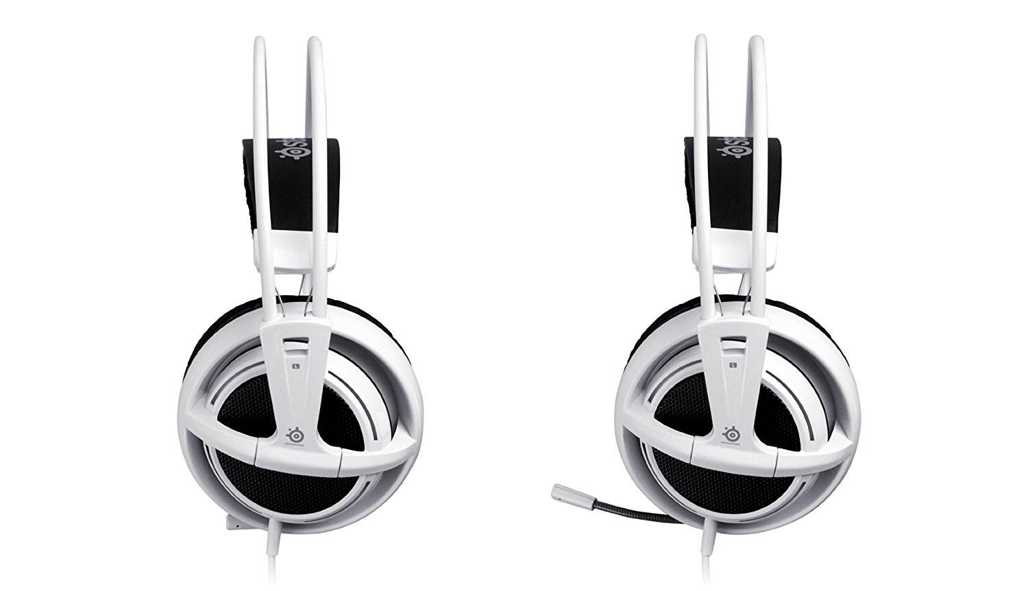 SteelSeries Siberia V2 Full-Size Headset for iPad, iPod, and iPhone (White)