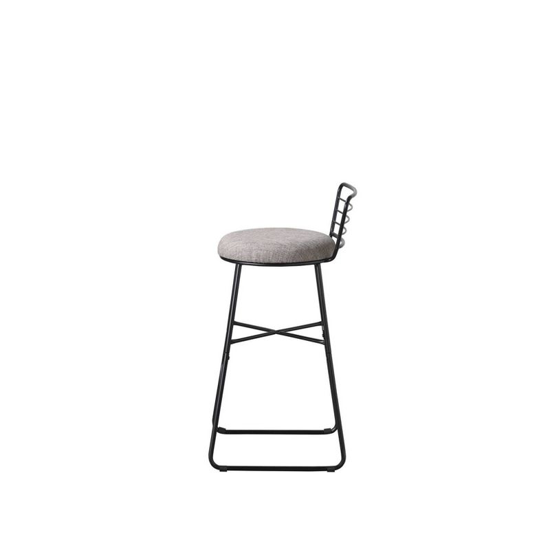 Foster Barstool Black/Gray - Boraam