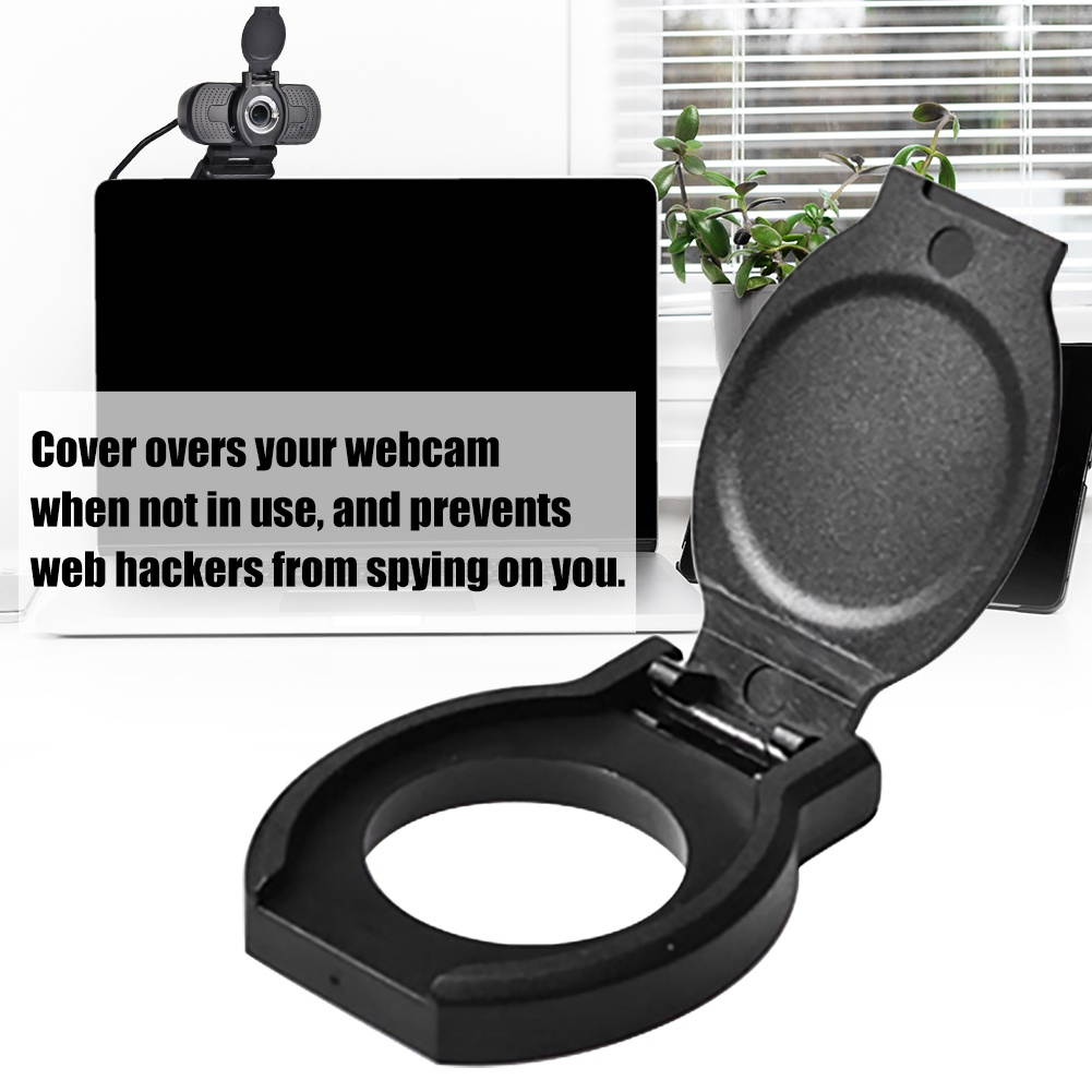 Webcam Cover Home Cap Privacy Protection PC Black Computer Laptop Self Adhesive