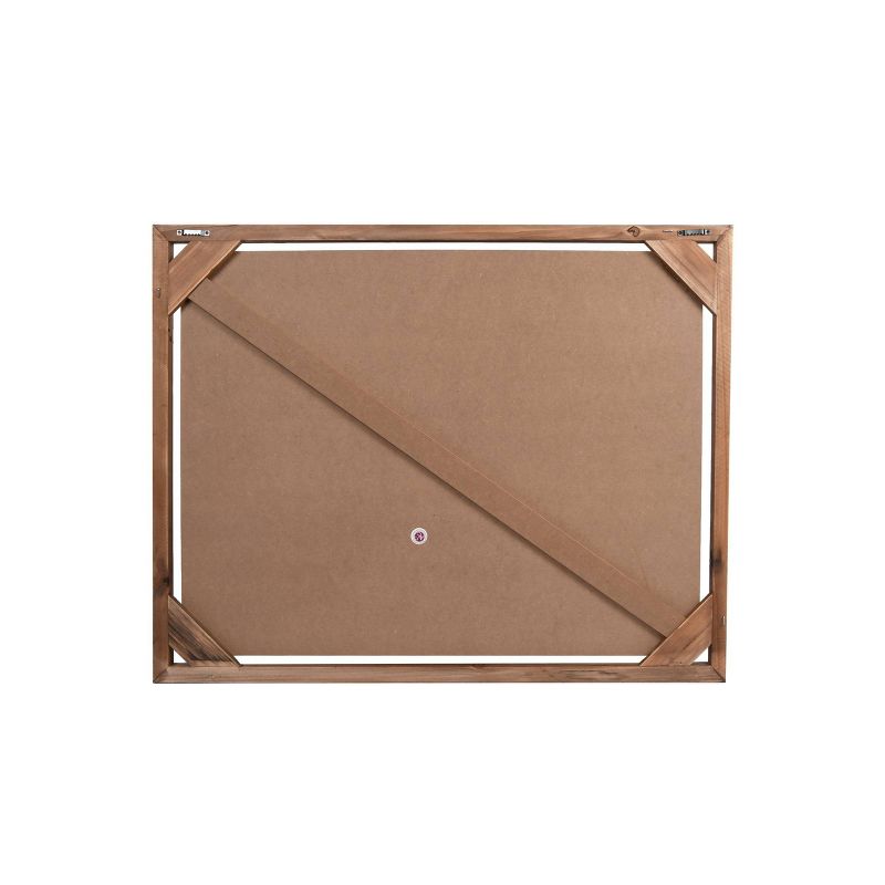 22" x 28" Horse Float Art with Wood Frame - New View