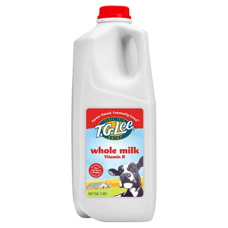 T.G. Lee Whole Milk - 0.5gal