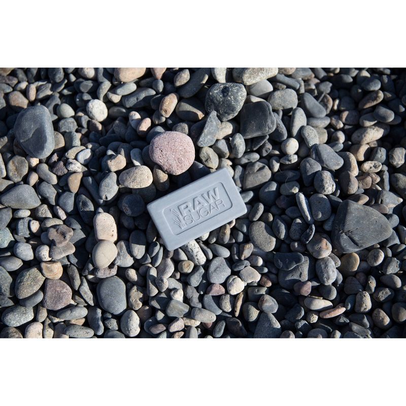 Raw Sugar Men's Bar Soap Black Coconut + Sea Salt - 10oz