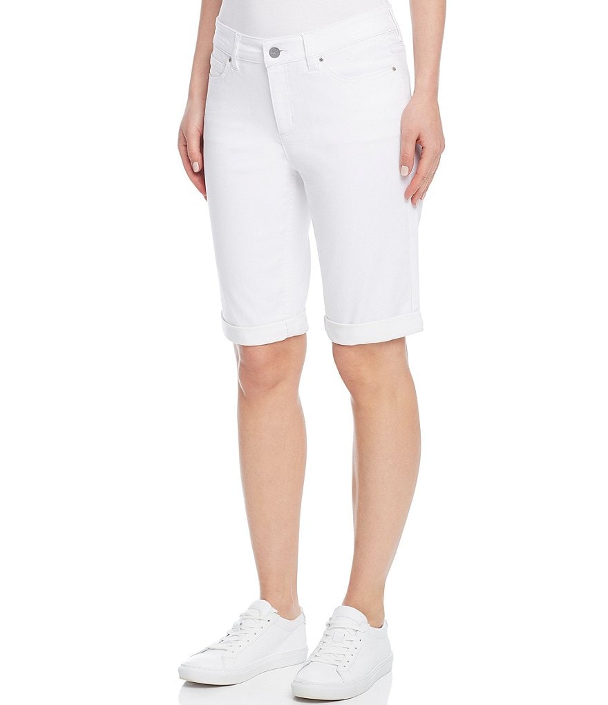 Jones New York Lexington Bermuda Denim Shorts