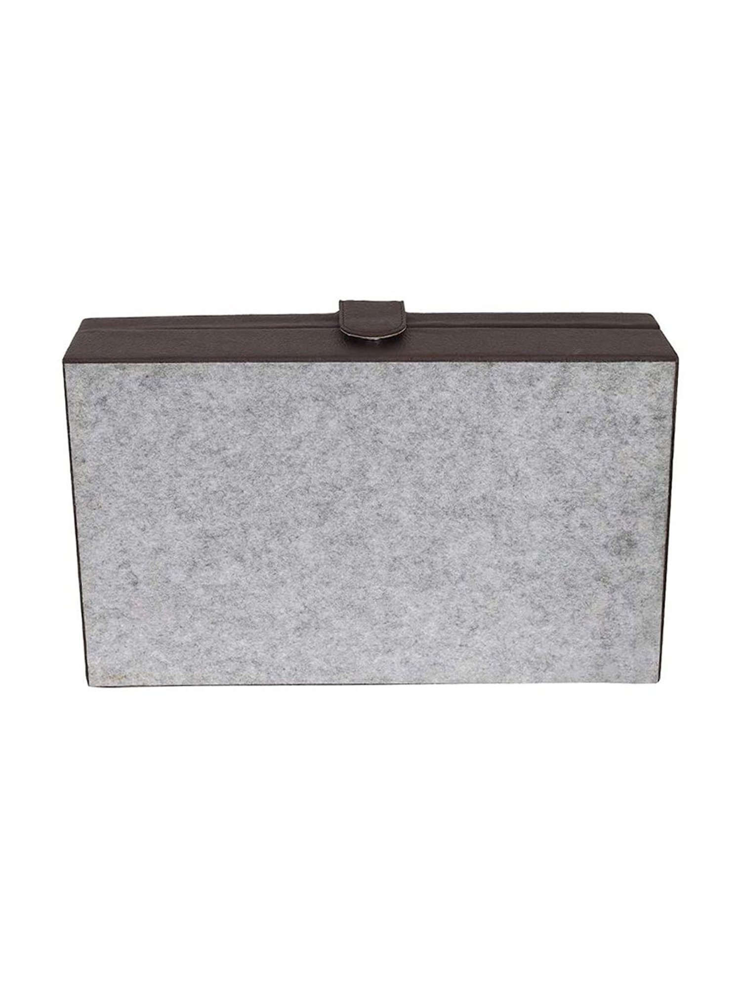 Leather World Brown Watch Box Holder Organizer Case in 10 Slots