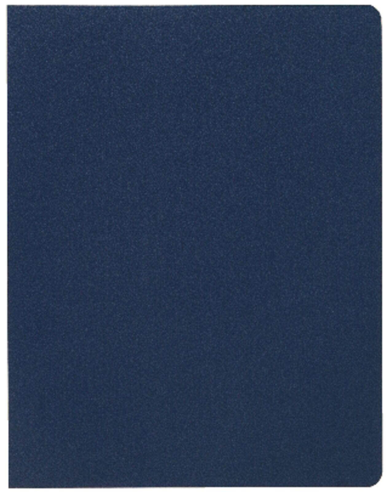 GBC Solids Standard Presentation Covers Letter Size Navy 457207