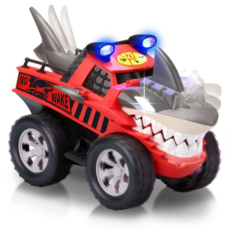Kid Galaxy Road Rockers Motorized Lights and Sound Red Shark Vehicle