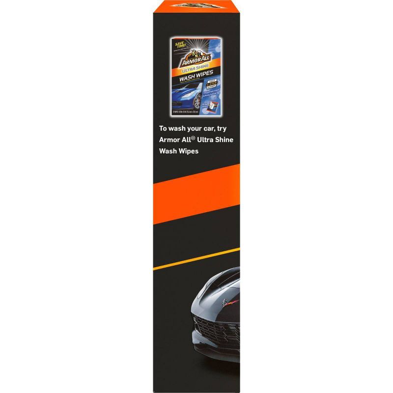 Armor All 12ct Ultra Shine Automotive Wax Wipes