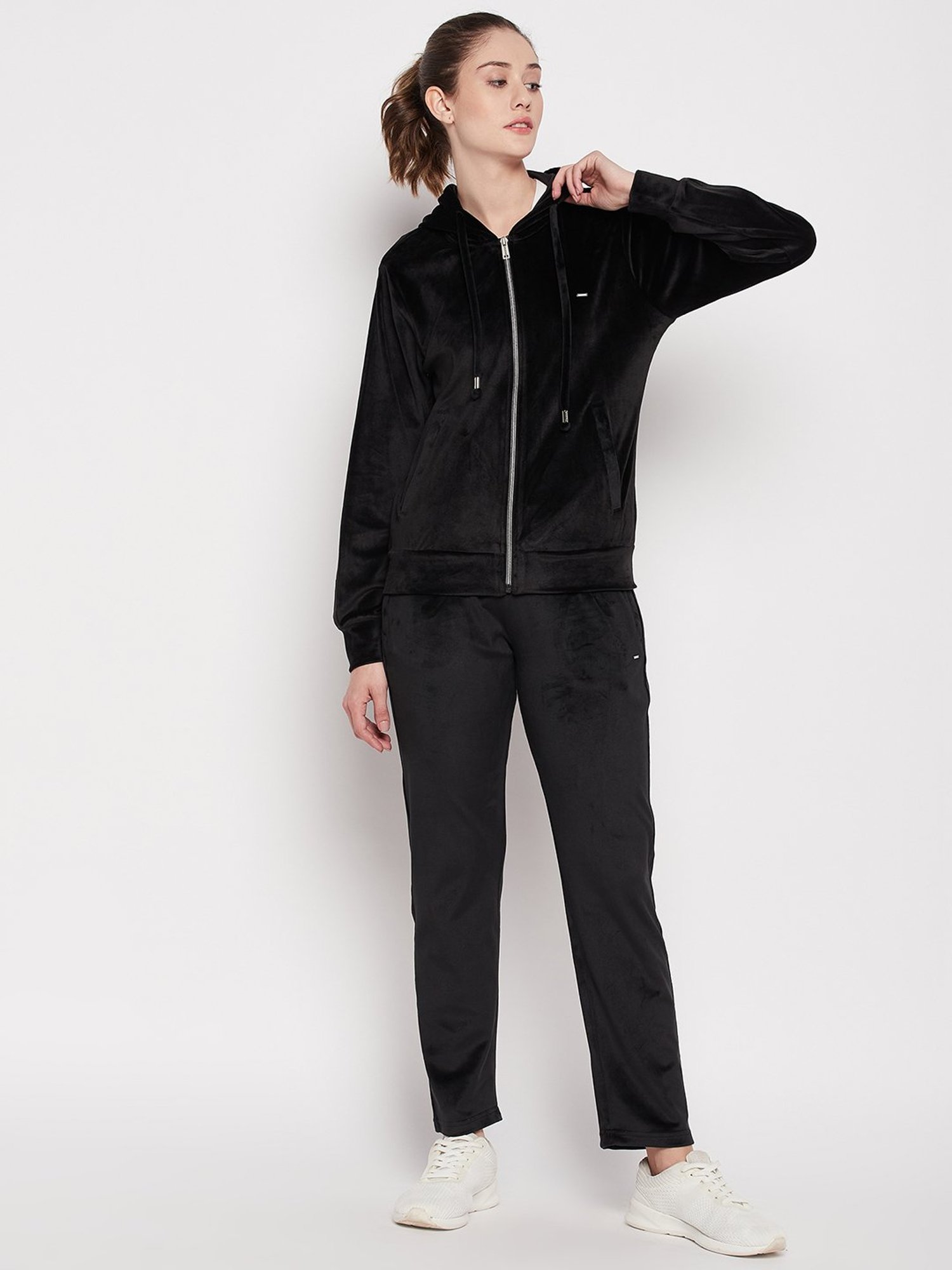 Okane Black Regular Fit Tracksuit