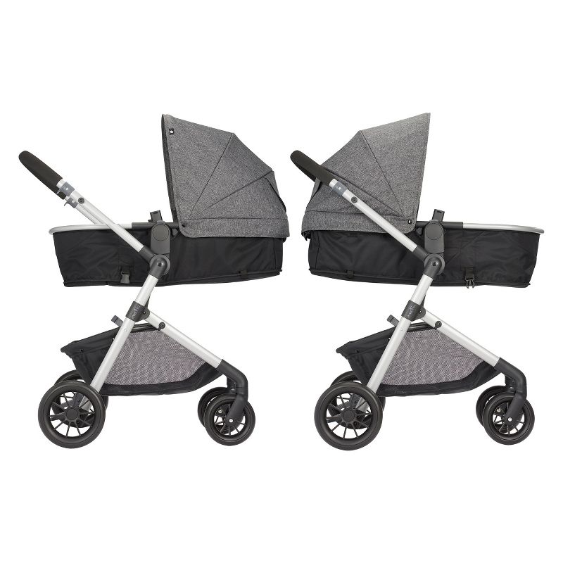 Cybex Eezy S+2 Travel System with Aton 2 Infant Car Seat - Deep Black